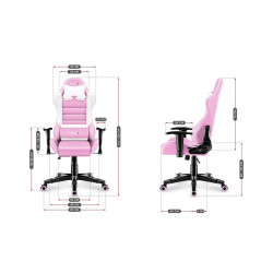 Gaming Chair Huzaro HZ-Ranger 6.0 Pink White