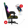 Gaming Chair Huzaro HZ-Force 4.4 RGB Black