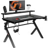 Desk Huzaro Hero 5.0 Black Carbon fibre 120 x 60 cm