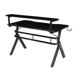 Desk Huzaro Hero 5.0 Black Carbon fibre 120 x 60 cm