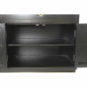 Sideboard DKD Home Decor   Black Golden Metal Poplar 150 x 50 x 80 cm