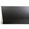 Sideboard DKD Home Decor   Black Golden Metal Poplar 150 x 50 x 80 cm