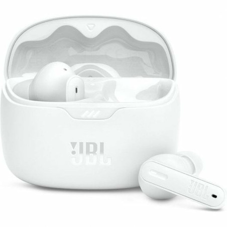 Headphones with Microphone JBL Tune Beam White