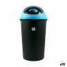 Rubbish Bin Tontarelli Big hoop Blue Black 50 L 39 x 39 x 72 cm (10 Units)