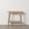 Console White Pine MDF Wood 71 x 30 x 71 cm