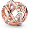 Woman's charm link Pandora OPENWORK ABSTRACT