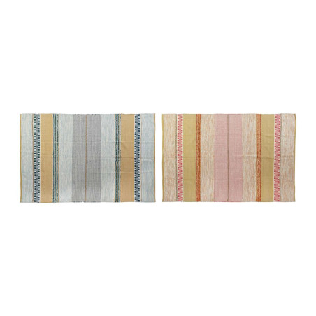 Carpet DKD Home Decor Polyester Multicolour Modern 120 x 180 x 1 cm (2 Units)