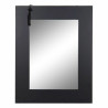 Wall mirror DKD Home Decor Black Oriental MDF Wood (70 x 2 x 90 cm)