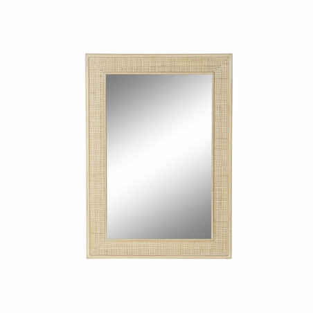 Wall mirror DKD Home Decor Multicolour Natural Wood Vintage Scandi 70,5 x 2,5 x 100,5 cm