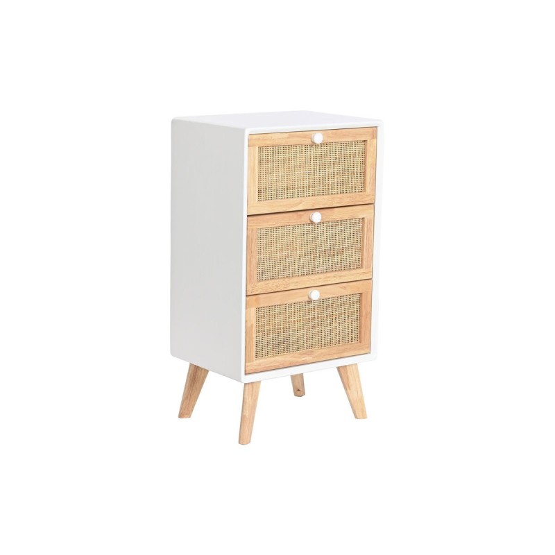 Chest of drawers DKD Home Decor Paolownia wood White 40 x 30 x 72 cm