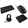 Pack Gaming Corsair K55 RGB PRO + HS55 + HARPOON RGB PRO + MM100 Spanish Qwerty