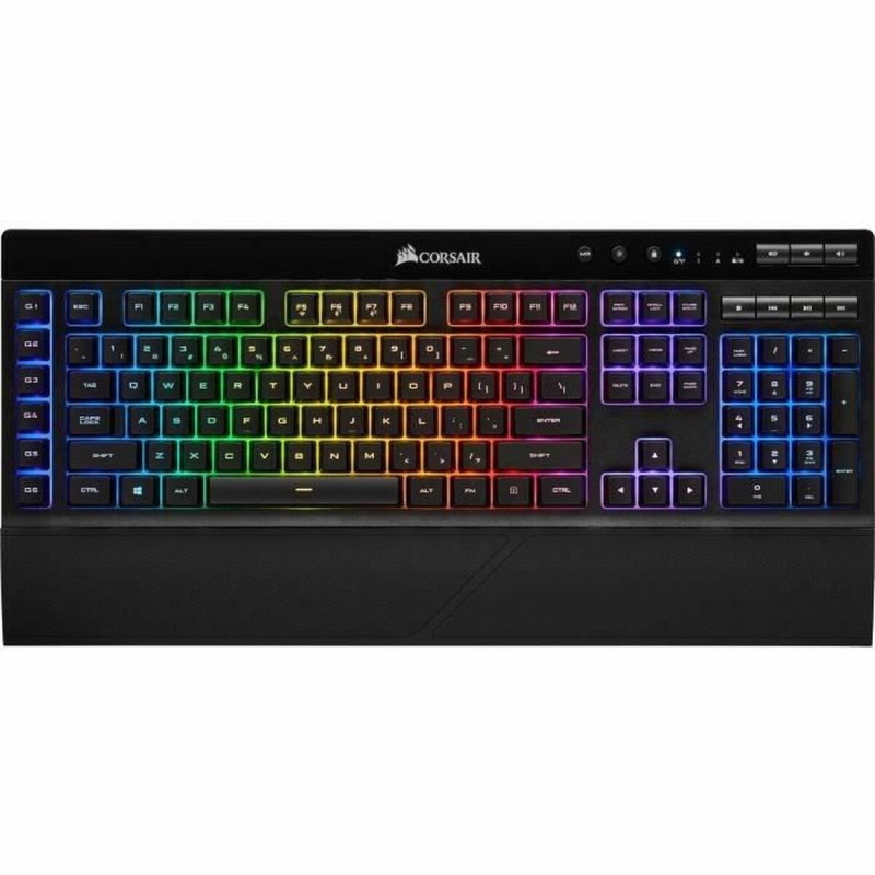 Keyboard Corsair Azerty French Black