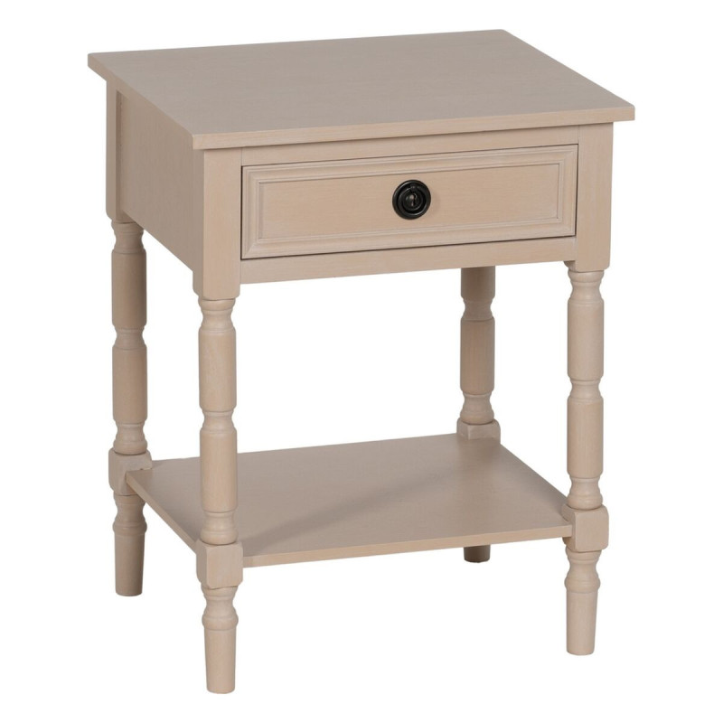 Nightstand White 48 x 40 x 61 cm