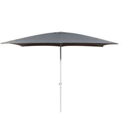 Sunshade Thais 300 x 400 cm Grey Aluminium