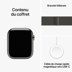 Smartwatch Apple Series 9 Black Graphite 45 mm