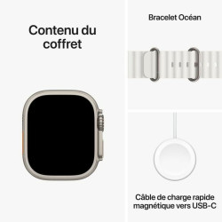 Smartwatch Apple Ultra 2 White Titanium 49 mm