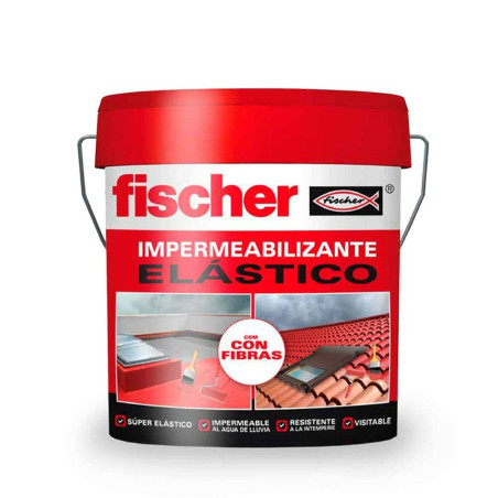 Waterproofing Fischer Elastic Red 15 L