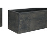 Set of Planters Home ESPRIT Grey Fibre Magnesium 78 x 30 x 30 cm