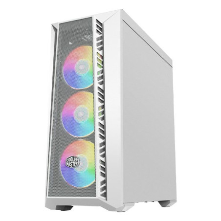 ATX Semi-tower Box Cooler Master MB520-WGNN-S00 White Multicolour