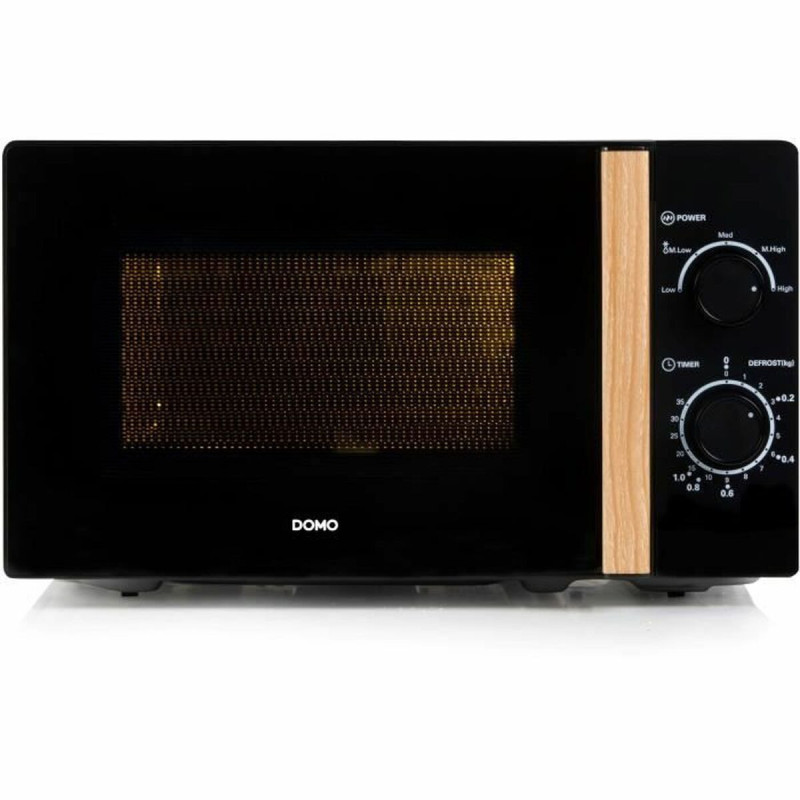 Microwave DOMO Black 700 W 20 L