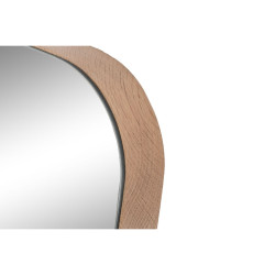 Wall mirror Home ESPRIT Natural Wood Oak Scandi 60 x 5 x 60 cm