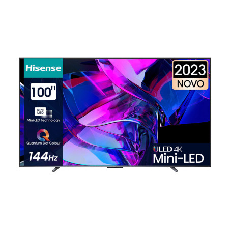 Smart TV Hisense 100U7KQ 4K Ultra HD LED AMD FreeSync