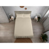 Duvet cover set Alexandra House Living Qutun Taupe King size 4 Pieces