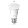 LED lamp Philips Starter Kit E27 9,5 W White F (3 Units)