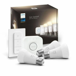 LED lamp Philips Starter Kit E27 9,5 W White F (3 Units)