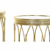 Set of 2 small tables DKD Home Decor Golden 40 x 40 x 54 cm