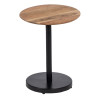 Side table Natural Black 50 x 50 x 60 cm