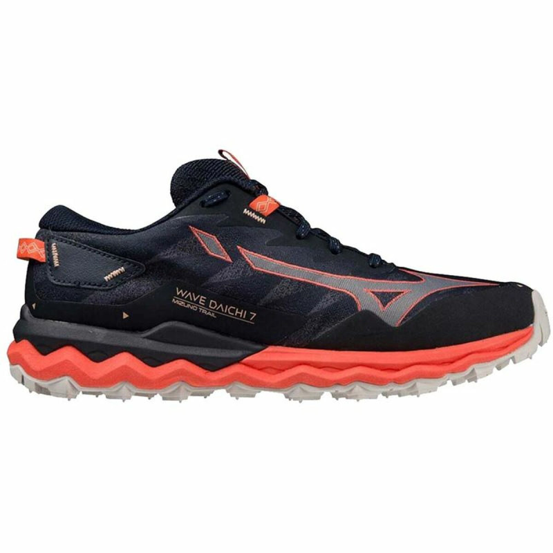 Running Shoes for Adults Mizuno Wave Daichi 7 Lady Black