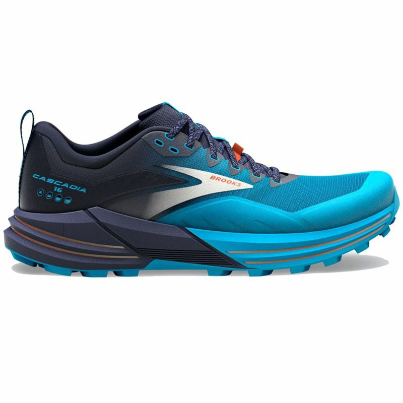 Running Shoes for Adults Brooks Cascadia 16 Black Men