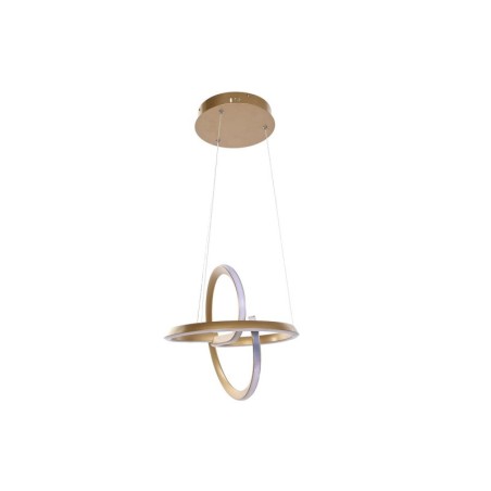 Ceiling Light Home ESPRIT White Golden Silicone Aluminium 55 W 40 x 40 x 42 cm