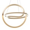 Ceiling Light Home ESPRIT White Golden Silicone Aluminium 55 W 40 x 40 x 42 cm