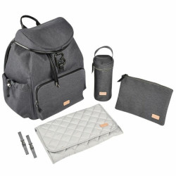 Diaper Changing Bag Béaba Vancouver Dark grey