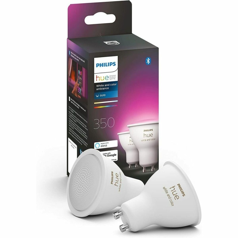 Smart Light bulb Philips Pack de 2 GU10