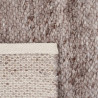 Carpet Brown 30 % Polyester 40 % cotton 30 % Wool 160 x 230 cm