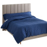 Duvet cover set Alexandra House Living Amán Blue Double 2 Pieces