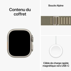 Smartwatch Apple Ultra 2 Titanium Olive 49 mm