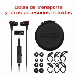 In ear headphones Asus Black