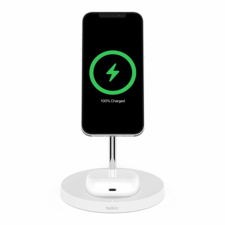 Wireless Charger with Mobile Holder Belkin WIZ010vfWH