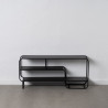 Shelves Black Iron 110 x 30 x 50 cm