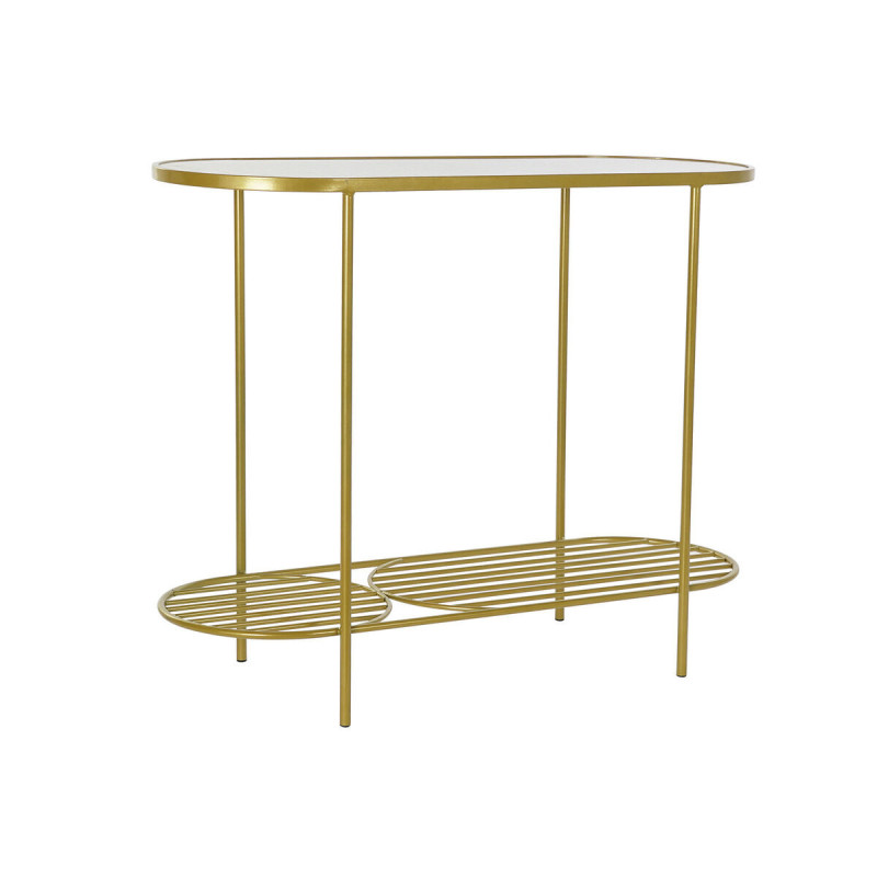 Console DKD Home Decor Golden Crystal Iron 99,5 x 38 x 80 cm