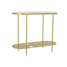 Console DKD Home Decor Golden Crystal Iron 99,5 x 38 x 80 cm