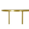 Console DKD Home Decor Golden Crystal Iron 99,5 x 38 x 80 cm