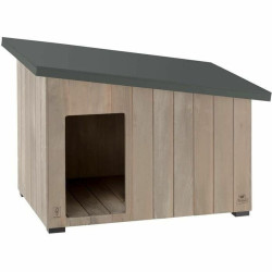 Hut Ferplast Black Multicolour Plastic