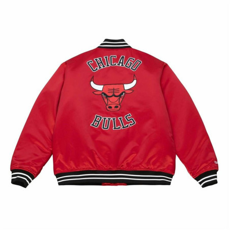 Men's Sports Jacket Mitchell & Ness Chicago Bulls Red