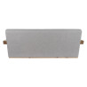 Sofa DKD Home Decor Natural Light grey Recycled Wood Modern 221 x 94 x 83 cm