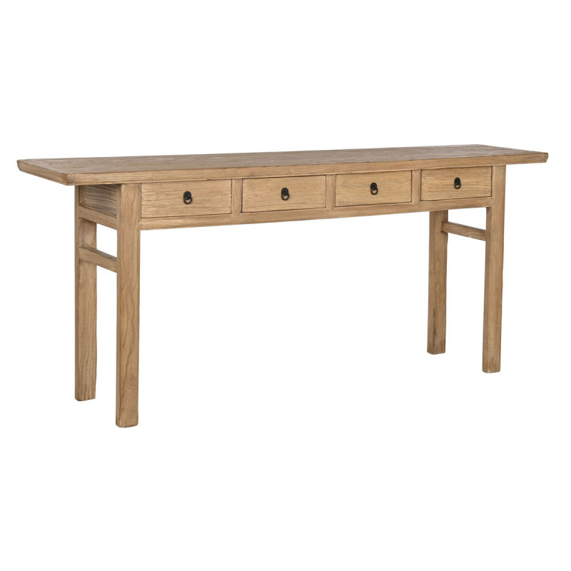 Console Home ESPRIT Yellow Elm wood 200 x 42 x 85 cm